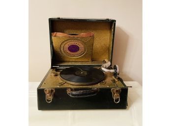 Antique Gramophone 1920s Record Player - Great Condition Beautiful Sound #19