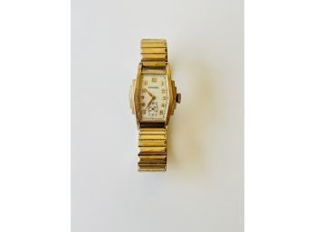 Vintage Art Deco Central Watch #100 - Working Great At Time Of Cataloguing