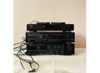 Denon Tuner System: DCD-620 Cd Player, TU-1500RD Audio Tuner Receiver And DRA-335R #90