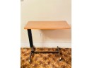 Adjustable Rolling Table And Bar Stool With Swivel Seat #101