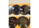 Lot Of Antique Edison Diamond Disk Phonograph Records #123