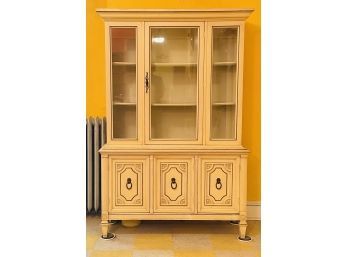 French Provincial Style China Cabinet #11