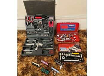 Large Lot Of Mechanic Tool Kits 2 Of Them Are Brand New #41