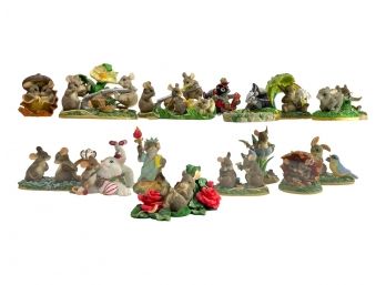 16 Adorable Figurine Collection Of Fitz & Floyd Charming Tails  #47