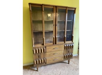 Absolutely Incredible Vintage Mid Century Modern China Cabinet