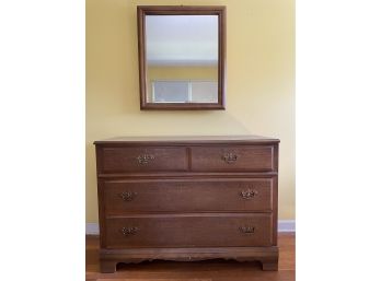 Beautiful Dresser With Mirror By Bassett Furniture