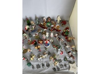 Amazing Vintage Christmas Miniature Ornaments