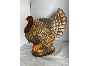 Thanksgiving Turkey Figure Decor By RAZ Imports