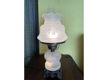Vintage 3 Way Gone With The Wind Style Lamp