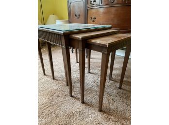 Antique Stacking Nesting Tables