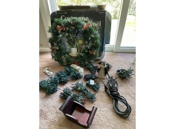 Lot Includes Christmas Decorations And Lights