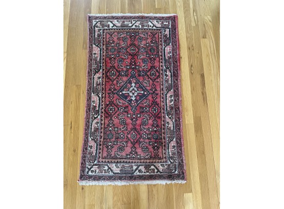 Hand-Knotted Persian Vintage Wool Handmade Rug