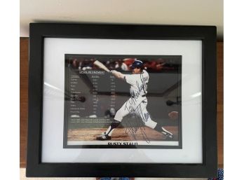 Rusty Staub Autographed Picture