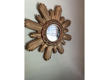 Gorgeous Starburst Sunburst Wall Mirror Two's Company In Perfect Condition