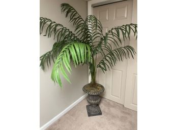 Palm Artificial Tree In Decorative Urn