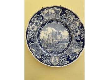 The Columbia Plate Wedgewood England In Excellent Condition