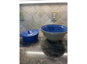 Cane Mixing Bowl By Mason Cash And Corningware Creations Blue Casserole With The Lid