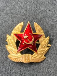 Soviet Military Russian Hat Badge Cockade