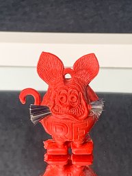 1960s Ed Roth Rat Fink Red Gumball Machine Prize