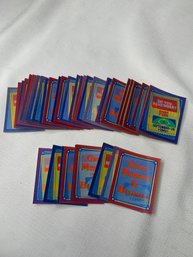 1988 SCORE - Great Moments In Baseball - Mini Holographic Trading Card Set Complete