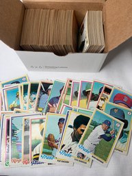 Box Of Mostly Late 1970s Topps Baseball Cards, Sports Trading Cards