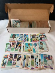 Long Box Mostly 1970s Baseball Cards, 2/3 Full 15-inch Long Box, Sports Trading Cards