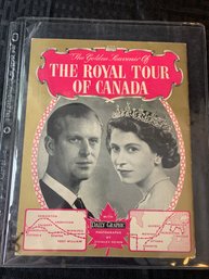 1951 - The Golden Souvenir Of The Royal Tour Of Canada With Daily Graphic Photos By Stanley Devon, First Ed.