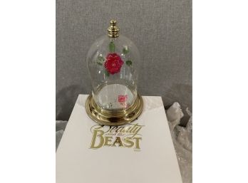 Beauty And The Beast Glass Disney Collectable.