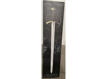 GAME OF THRONES  'THE SWORD OF ROBB STARK' 41' 1060 HIGH CARBON STEEL