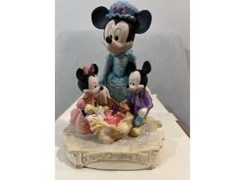 Vintage Rare Patricia Reach A Disney Mickey  Christmas Carol Mrs Cratchit W/children