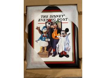 90's Disney Collectables 'The Disney Evening Post' Frame 56/1000
