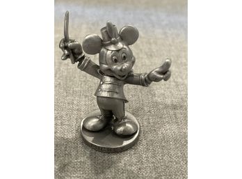 New Walt Disney Production  Fine Pewter Solid Mikey The Composer