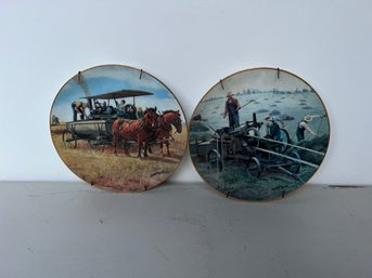Limited 'Farming Of Heartland' Graphic Plates