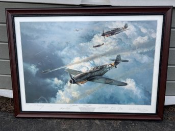 'Knight Of The Reich' Certified And Signed Print By Robert Taylor