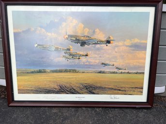 'The Abbeville Boys' Signed And Certified Painting Print By Robert Taylor
