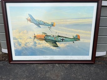 'Eagle Attack' Signed Print By Robert Taylor