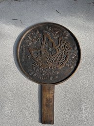 Bronze Japanese Fan