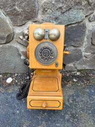 Wood Crosley Old Fashion Retro Phone