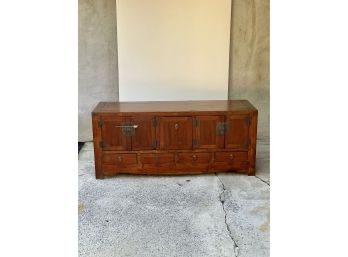 Chinese Wood Sideboard - Missing Bar