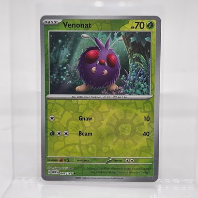 Venonat Reverse Holo S&V 151 Pokemon Card