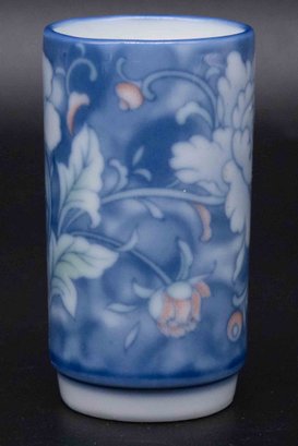 Jian Zhan Yao Marked Blue And White Porcelain Small Cup