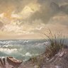Oil Painting On Canvas 'seaside Waves'