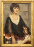 Large Early 20th Century Impressionist Original Oil Signed Leon Gespard