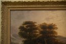 Antique Landscape Original Oil Painting Signed P. Loutherbourg