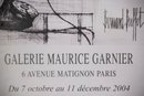 Galerie Maurice Garnier 2004 Poster