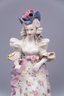Vintage Porcelain Figurine Of Lady