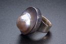 Mabe Pearl Sterling Silver Ring