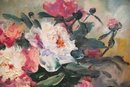 Russian Early 20th Century Oil Painting 'Flowers'