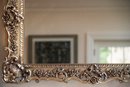 Mirror With Gold Frame