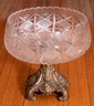 Antique Bronze Crystal Candy Bowl